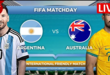 argentina national football team vs australia national football team lineups