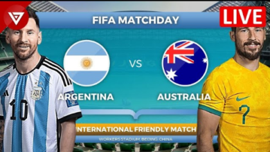 argentina national football team vs australia national football team lineups