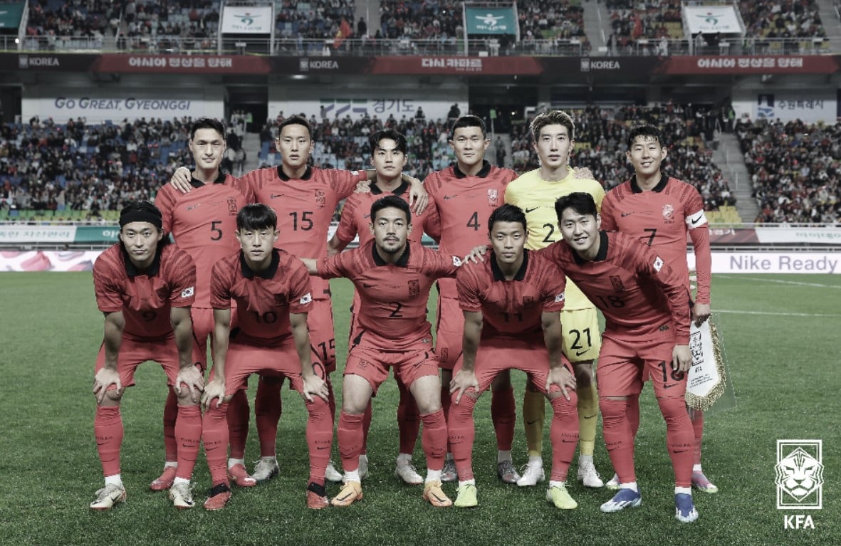 South Korea National Football Team Vs Portugal National Football Team Lineups